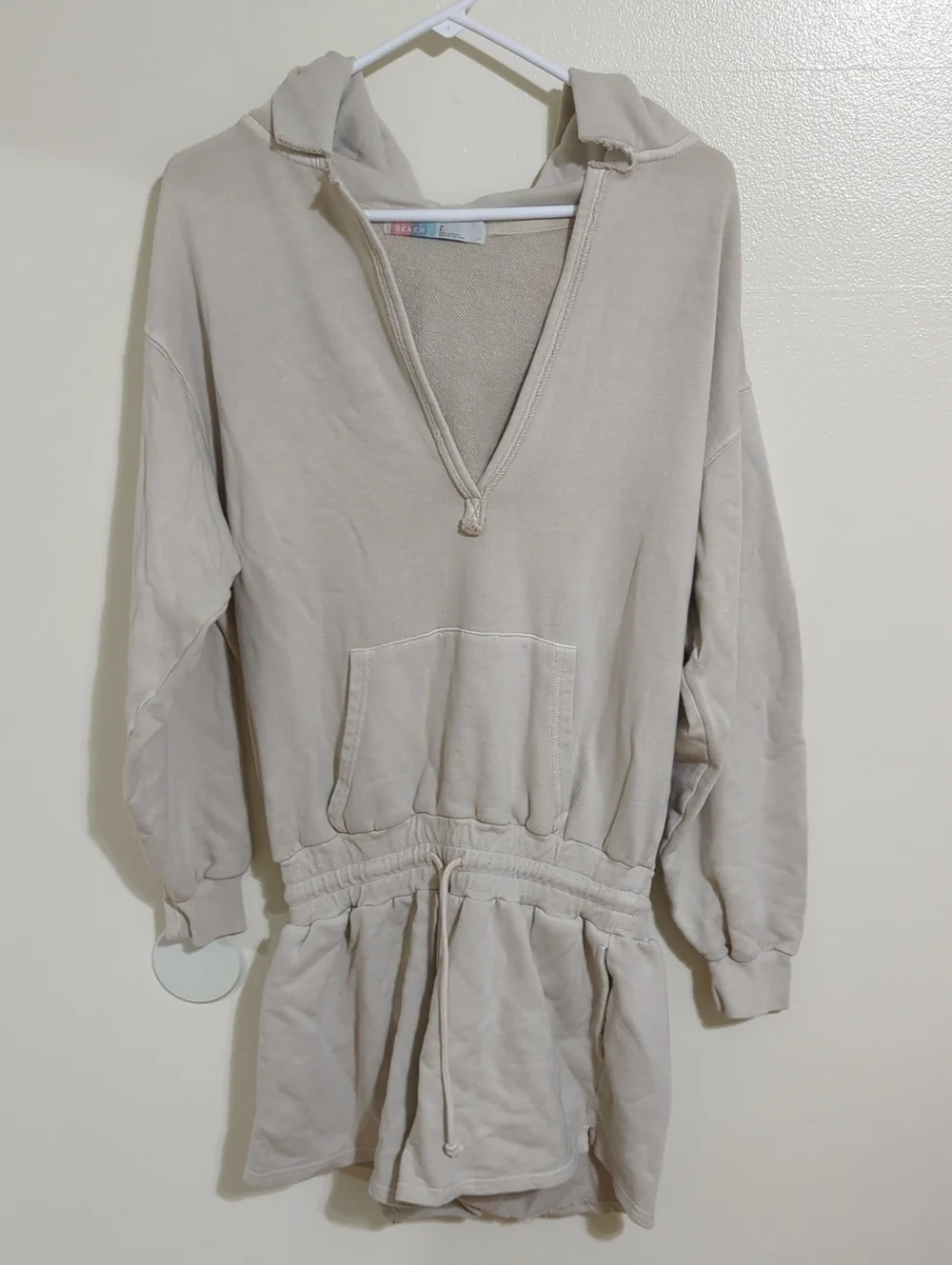 Free People Beach Kicking It Romper - Salt